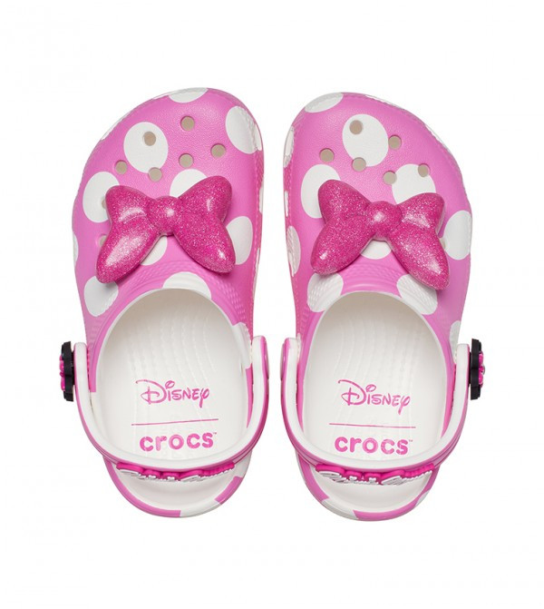 Saboti Crocs Classic Toddler Minnie Mouse Clog Multicolor - Multi - imagine 8